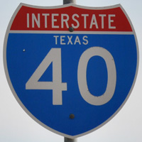 Interstate 40 Texas