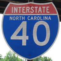Interstate 40 North Carolina
