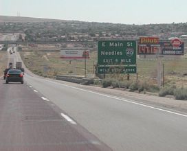 I-15 south at I-40 - 2003
