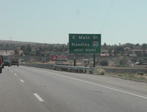 I-15 south at I-40 - 2003