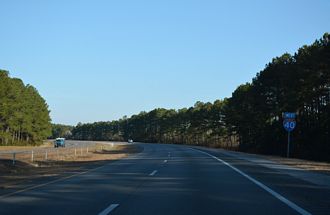 I-40 west - Wilmington, NC