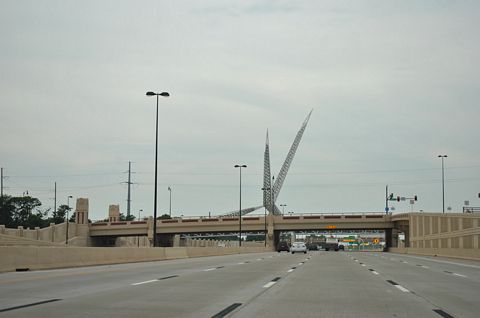 I-40 Skydance pedestrian bridge - Oklahoma City, OK