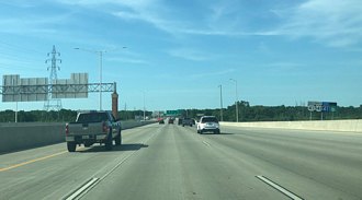 I-41/US 41-141 north at CTH M - Howard, WI