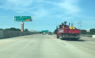 I-41 north at I-43/US 141 - Howard, WI