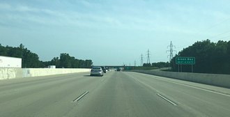 I-41/US 41-141 south at I-43 - Howard, WI