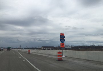 US 41 north at Lineville Road
