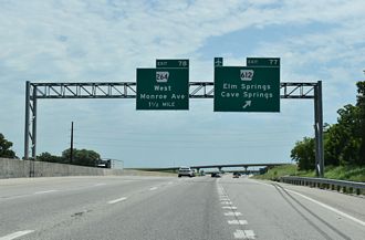 Created a page for the proposed western branch of Interstate 42 between IH 35 in Noble County, Oklahoma and I-49 in Springdale, Arkansas. ArDOT and ODOT applied for the designation to AASHTO on October 5, 2023. Efforts to designate the U.S. 412 corridor as an Interstate go back to legislation introduced by Senators in both states on May 21, 2021. The 42 numbering is based off dropping the one from 412...