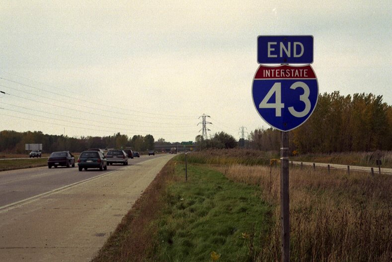 I-43 north at US 41/141 - 2000