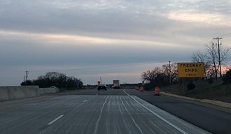 I-43 south at I-39/90 - Beloit, WI