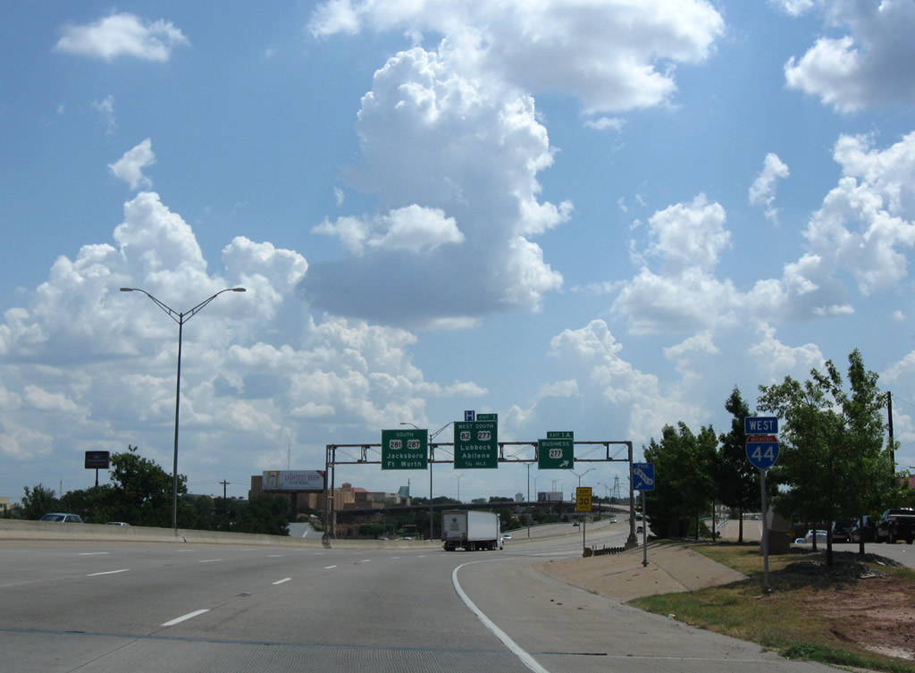 IH 44 west at US 277 Business - Wichita Falls, TX