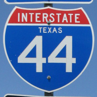 Interstate 44 shield representation