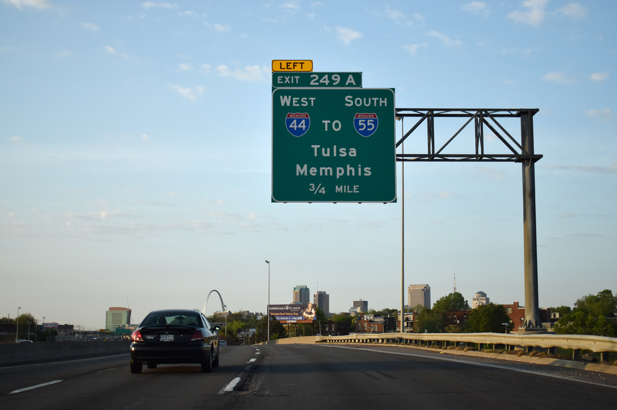 I-70 east at I-44 - St. Louis, MO
