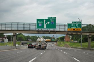 I-55 south at I-44 - St. Louis, MO