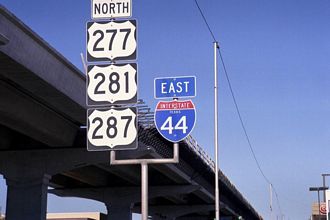 US 281/287 north at IH 44 - 2000