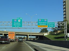 IH 30 east at IH 45/345-US 75 - 2003