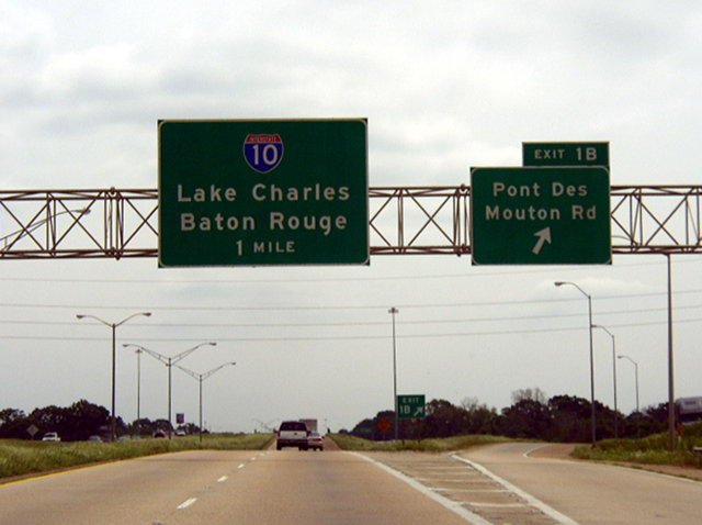 I-49/US 167 south at I-10 - 2003