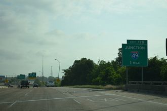 I-20 east at I-49 - Shreveport, LA