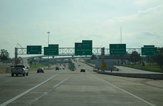 I-20 east at I-49 - Shreveport, LA