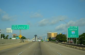 I-20 west at I-49 - Shreveport, LA