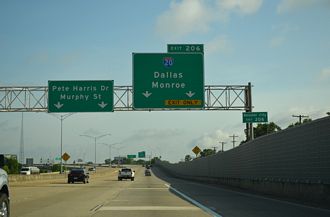 I-49 north at I-20 - Shreveport, LA