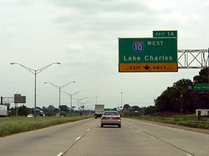 I-49/US 167 south at I-10 - 2003