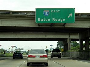 I-49/US 167 south at I-10 - 2003