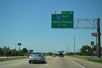 US 167 north at I-10/49 - Lafayette, LA