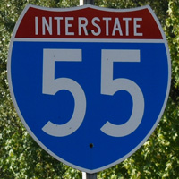 I-55 south at SR 175 - Memphis, TN