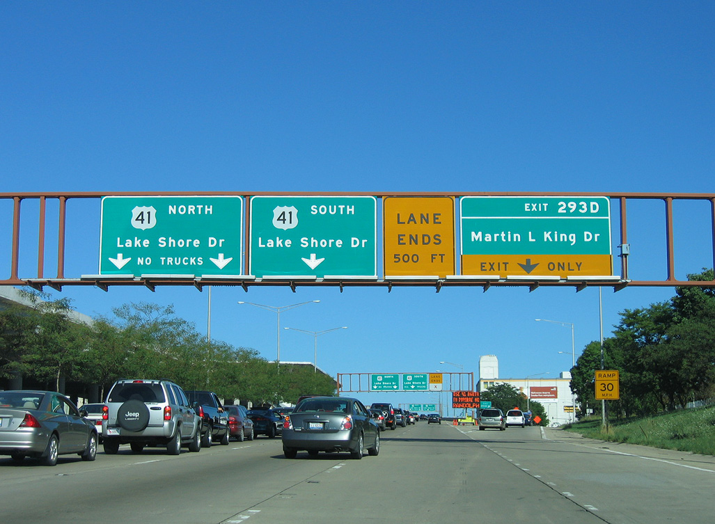 I-55 north at US 41 - 2005