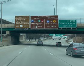 I-55 north at US 41/Lake Shore Dr - Chicago, IL