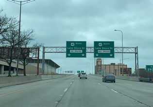 I-55 north at US 41/Lake Shore Dr - Chicago, IL