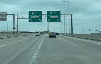 I-55 north at US 41/Lake Shore Dr - Chicago, IL