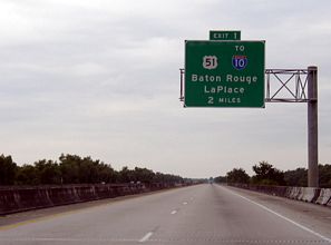 I-55 south at I-10/US 51 - 2003