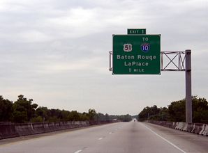 I-55 south at I-10/US 51 - 2003