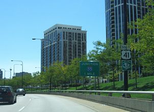 US 41/Lake Shore Dr south at I-55 - 2005