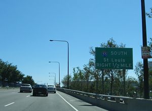 US 41/Lake Shore Dr south at I-55 - 2005
