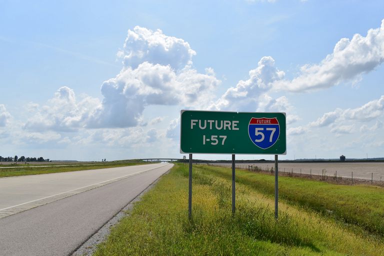 Future I-57 Corridor Sign