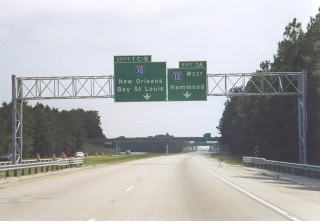 I-59 south at I-12/10 - 2001