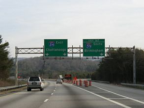 I-24 east at I-59 - 2003