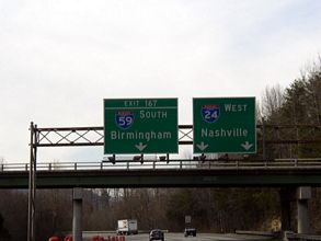 I-24 west at I-59 - 2003