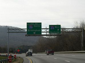 I-24 west at I-59 - 2003