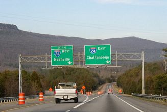 I-59 north at I-24 - 2003