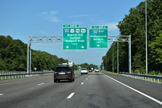 I-64 at I-264/664 - Chesapeake, VA
