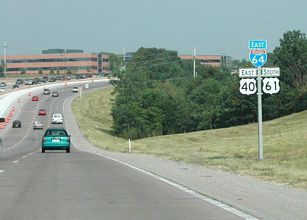 I-64 east of Missouri 94