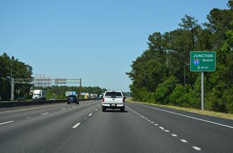 I-10 east at I-65 - Mobile, AL