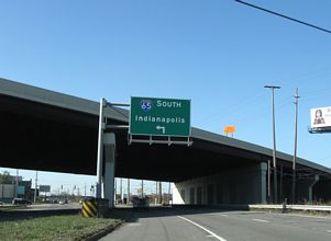 US 12/20 west at I-65 - Gary, IN