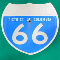 Interstate 66 shield representation