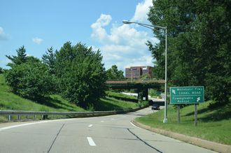 I-66 east at Whitehurst Fwy - Washington, DC