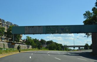 I-66 west at E Street in 2013.