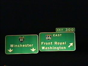 I-81 north at of I-66 - 1995